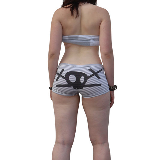 skull mini shorts